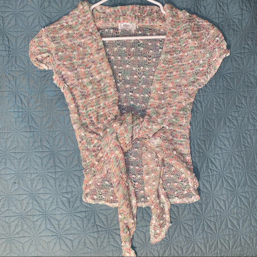 Small wrap short sleeve